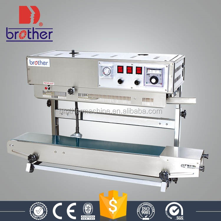 Frère FRD-1000 Vertical type de bonbons date impression Continue impulse heat sealer