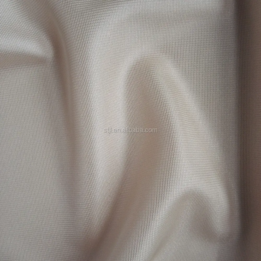 Esneklik bitirme çözgü örme fabrika 100% polyester kumaş sutyen toptan için