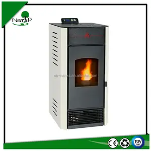 13kw Indoor Using Wood Pellet Stove With Remote Control