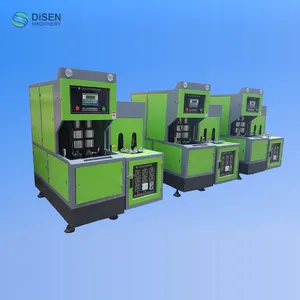 Hand feed fully-automatic blow molding machine for pet bottles blow