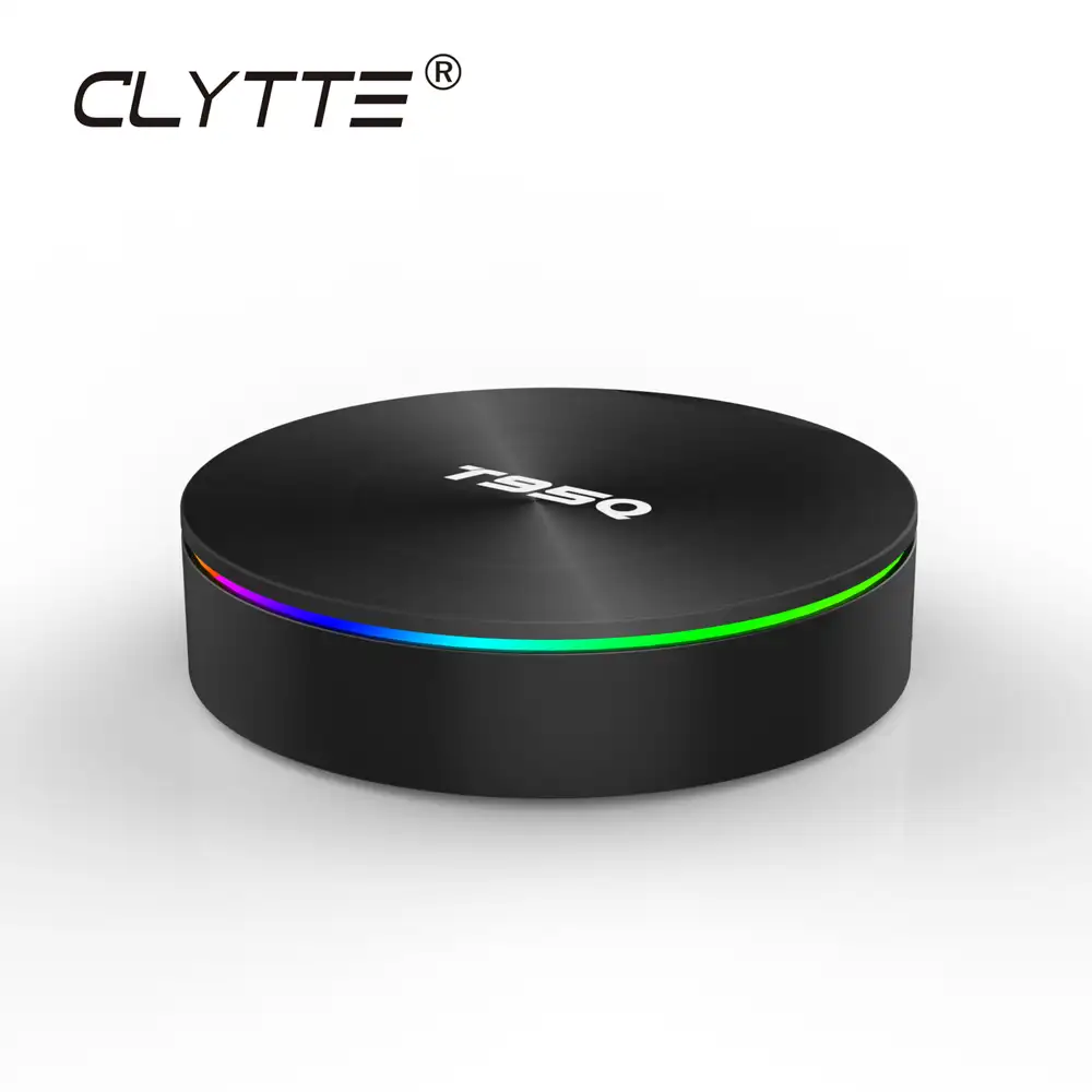 CLYTTE T95Q New design 4g Ram 64g Rom tv box Android 9.0 T95Q S905X2 4G 32G 2.4G/5.8G Wifi 4K Smart Tv Box t95q