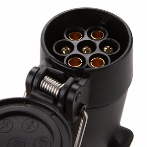 Adaptador de enchufes de cableado de remolque de 7 pines, Conector de remolque de 7 pines - Product Image 3