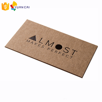 Carte de visite estampée à chaud, LOGO personnalisé, carte en feuille d'or