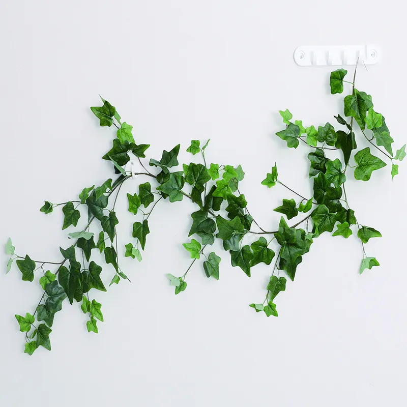 ZERO aritifical-enredadera de hojas de uva, decoración de hiedra Artificial verde, hoja de eucalipto, guirnalda verde