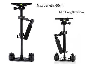 Massa S60 kamera Digital, penstabil perekaman Video dengan paduan aluminium kompatibel dengan UNTUK Canon Nikon Fuji Sony - Product Image 2