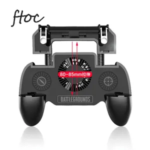 Game Joystick Cooling Fan Gamepad Mobile Control Trigger L1 R1 Cell Phone Mobile Game Controller For Android Iphone