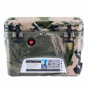 Nevera Térmica Aislada YOTO CB-45 de Material LLDPE para Pesca, Kayak, Camping, con Diseño de Camuflaje, 45QT, Asa, 5 Días de Duración - Product Image 4