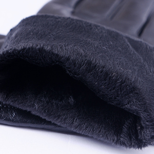 Gants en cuir véritable chauds thermiques de dame d'hiver <span class=keywords><strong>anti</strong></span>-<span class=keywords><strong>froid</strong></span> pour l'écran tactile - Product Image 6