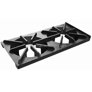 Cheap price, portable, table top, cast iron 2 gas grate cooktop stove for indoor Kitchen equipment used