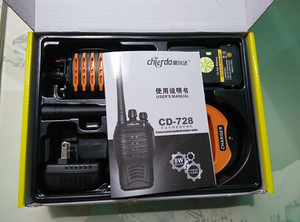 Chierda 5 w Práctico Talky VHF UHF de Dos Vías <span class=keywords><strong>Buscapersonas</strong></span> CD-728 - Product Image 3