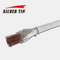 500 degrés Ultra Haute Température Mica Tressé D'isolation Résistant Au Feu Câble Fil