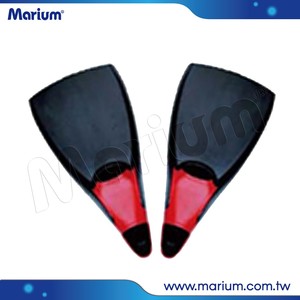 Aletas de Buceo Ligeras de Caucho con Pala Larga para Snorkel - Product Image 2