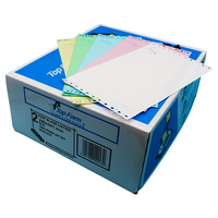 55gsm 100% pâte de bois vierge, impression par ordinateur, utilisé pour la réception du paiement, carton de papier sans carbone