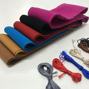 12 سنوات مصنع الجملة pvc بو tpc الكربون جلدية العالمي سيارة زينة الداخلية غطاء عجلة القيادة - Product Image 4