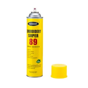 Sprayidea 89 embroidery spray adhesive for Computer embroidery of Temporarily fixed