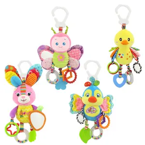 Hangende Pasgeboren Baby Rammelt Speelgoed Rinkelende Bijtring Sets Pluche Cadeau Voor Baby M3662