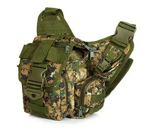 Mochila táctica de caza BP18 600D para hombre, bolsa de hombro impermeable para acampar