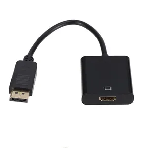 Hot DisplayPort DP Male to HDMI Female Adapter Cable Converter