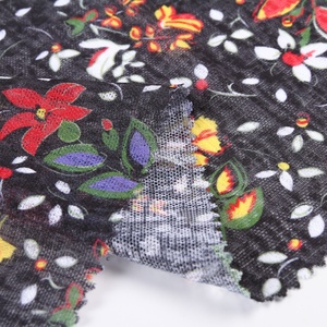 100gsm de trama impresión personalizada en servicio de prendas de vestir con diseño floral de jacquard de tela - Product Image 4