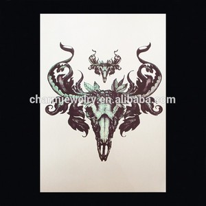 Venta al por mayor del OEM caninos animales mano fabricante etiqueta engomada weird <span class=keywords><strong>tatuaje</strong></span> del brazo <span class=keywords><strong>para</strong></span> el <span class=keywords><strong>hombre</strong></span> W-1018 - Product Image 1