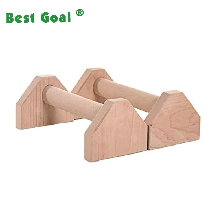 Holz Paral lette Set Push Up Bars Push Up Stand