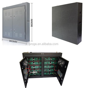 Fábrica confiable Shenzhen Proge 7000cd Panel de matriz a todo color de alto brillo 192x192mm 32x32 Módulo de pantalla LED barato P6 para exteriores - Product Image 2