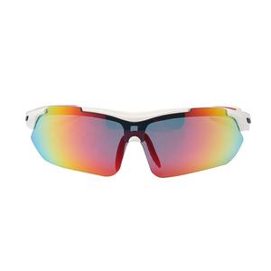 <span class=keywords><strong>T-Rex</strong></span> 大人用ホワイトフレームシューティンググラス交換レンズ付きPCサングラススポーツサイクルゴーグルメンズミラーラグジュアリーグラスアウトドア - Product Image 2