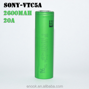 <span class=keywords><strong>VTC5A</strong></span> <span class=keywords><strong>18650</strong></span> <span class=keywords><strong>2600mAh</strong></span> 40A ليثيوم أيون بطارية قابلة للشحن - Product Image 4