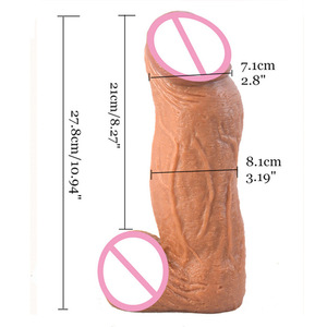 Faak 27,8 cm Größtes Künstliches Penis-Spielzeug Sex Erwachsenen-Sexspielzeug Großer Dicker <span class=keywords><strong>Dildo</strong></span> für Männer und Frauen - Product Image 5