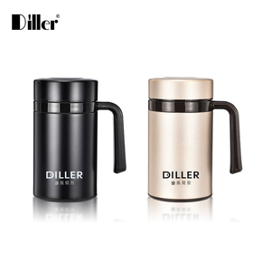 Diller de vacío de la botella de agua de doble pared con aislamiento termo de acero inoxidable taza de viaje - Product Image 1