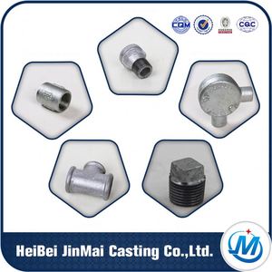 Haute Pression BS Fil Malléable De Fer <span class=keywords><strong>Plombier</strong></span> Tuyau Raccords - Product Image 1