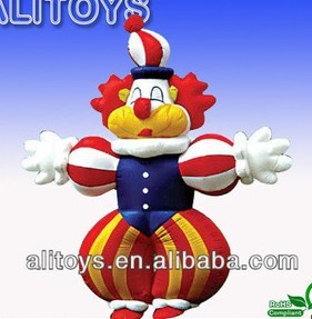 alitoys funny payaso inflable en movimiento de dibujos animados inflables de dibujos animados - Product Image 1