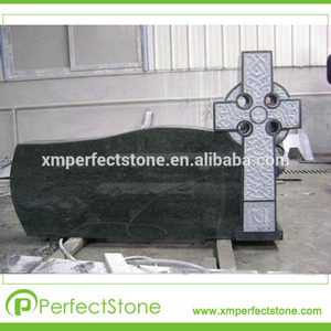 Granito y tumbas de granito negro pulido de la cabeza caliente china/europ monumentos de estilo - Product Image 1