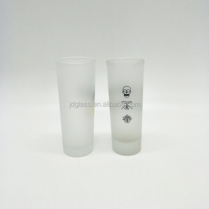 Gelas <span class=keywords><strong>Shot</strong></span> Tangkai Panjang Beku Eksternal 70Ml dengan Logo Cetak