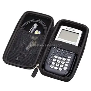 Factory custom hard shockproof eva Travel Carrying Case storage bag for Texas Instruments TI-84 Plus CE Graphing Calculator