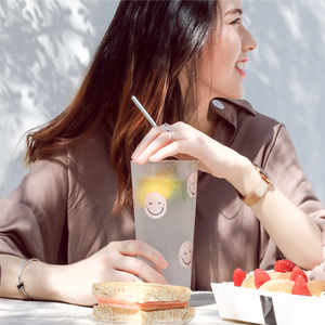 620ml C'est <span class=keywords><strong>La</strong></span> <span class=keywords><strong>Vie</strong></span> Bicchiere di Vetro Tazze da tè con Coperchio, di Paglia In Acciaio Inox - Product Image 6