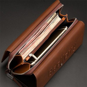 Cartera de Mano Multifuncional de Gran Capacidad para <span class=keywords><strong>Hombre</strong></span>, Estilo Europeo y Americano, Original de Baellerry - Product Image 3