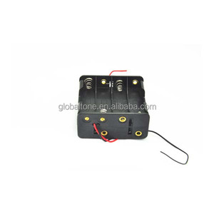 Çift Yan 8x1.5 V AA hücre (<span class=keywords><strong>UM</strong></span>-3 * 8) Pil Tutucu Kutusu Kılıf Siyah - Product Image 3