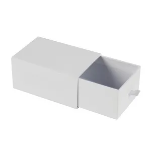 Özel slayt tasarım logo parfüm tedarikçisi takı hediye ambalaj kağıdı çekmece kutusu