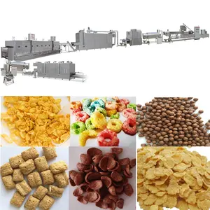 CE Full Automatic Machine to Make Corn Flakes Making Machines Breakfast Cereal Machinery