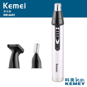 Kemei 6651 Recortadora Eléctrica de Vello Nasal <span class=keywords><strong>y</strong></span> de <span class=keywords><strong>Orejas</strong></span> <span class=keywords><strong>para</strong></span> Hombre, Indolora, <span class=keywords><strong>para</strong></span> Mujer, <span class=keywords><strong>para</strong></span> Recortar Patillas, Cejas <span class=keywords><strong>y</strong></span> Barba, Cortapelos <span class=keywords><strong>y</strong></span> Afeitadora - Product Image 6