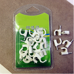 Clipe de fio para cabo de unha elétrico, design profissional, tamanho completo, pe, branco, redondo - Product Image 6