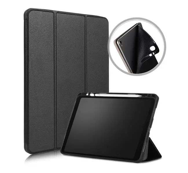 For iPad mini 1 2 3 4 5 6 air pro 9.7 10.2 10.5 10.9 11 12.9 13 inch Auto Sleep Wake Function Ultra Thin PU Leather Tablet case