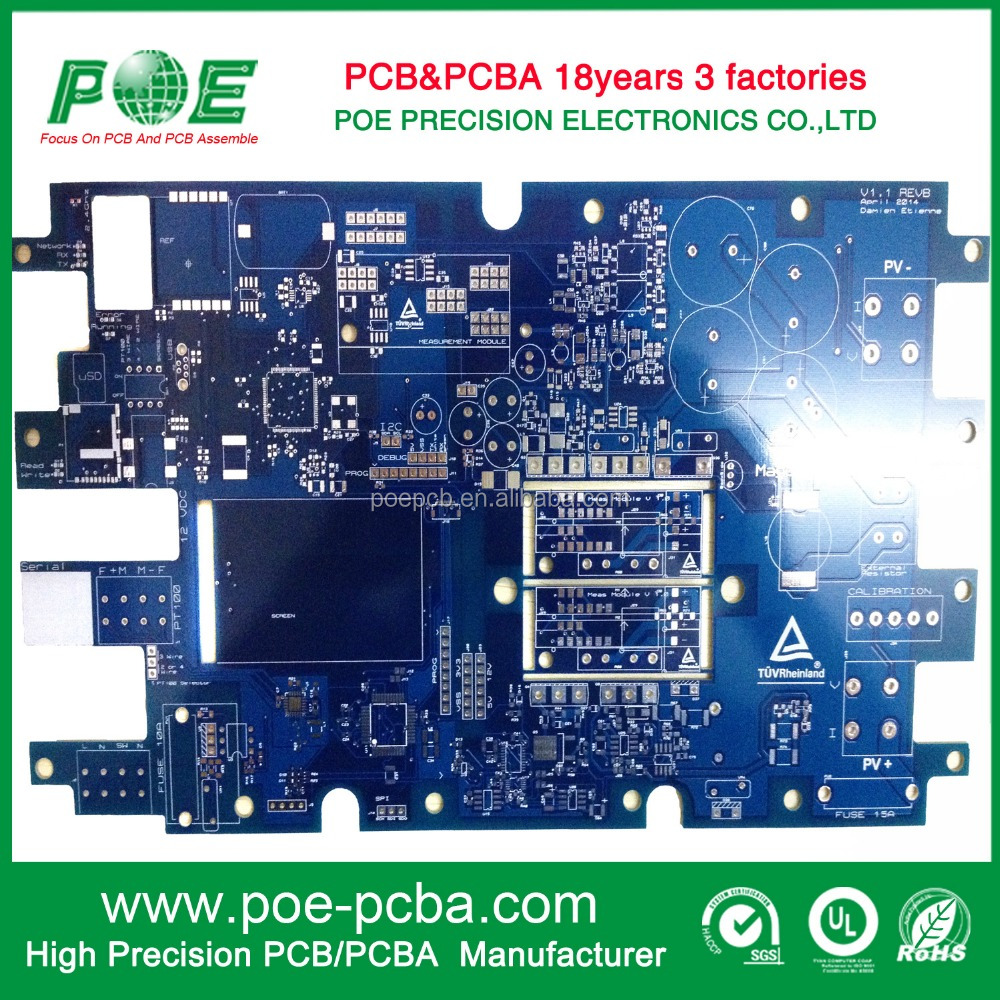 Жесткая FR4 печатной платы низкие потерянный прототип PCB