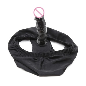 Extra Lange Mannelijke Kuisheid Anale Plug Broek Volwassen Panty Dildo 'S En Kuisheid Ondergoed Sex Anale Plug Slipje Met Dildo 'S - Product Image 5