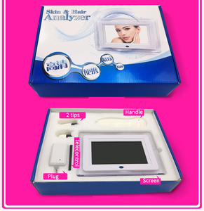<span class=keywords><strong>Micro</strong></span> caméra, analyseur de la peau et des cheveux, machine de test pour les soins de la peau, dernier modèle, - Product Image 2