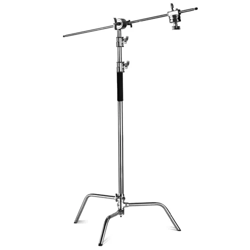 hot C type C-Stand 20KG for Photography Studio Flash Light Strobe Videos For Cameras Compact Stand Support With Boom Arm softbox