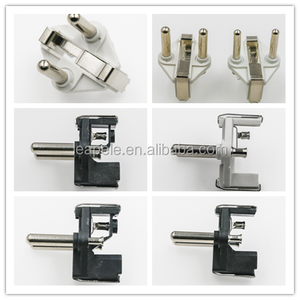 PL-256 Thổ Nhĩ Kỳ Cắm Chèn 4.8MM 10/16A VDE Được Phê Duyệt 2 Prong Cắm Với Hướng Dẫn Chèn - Product Image 5