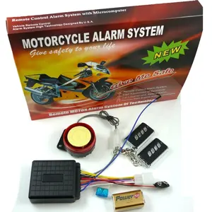 Wasserdichtes, leises, diebstahls ic heres Motorrad-Roller-Alarmsystem