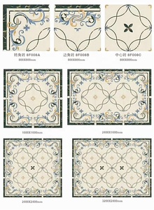 3D Sàn Crystal Gạch Gốm Đánh Bóng Mẫu Gạch Thảm - Product Image 5